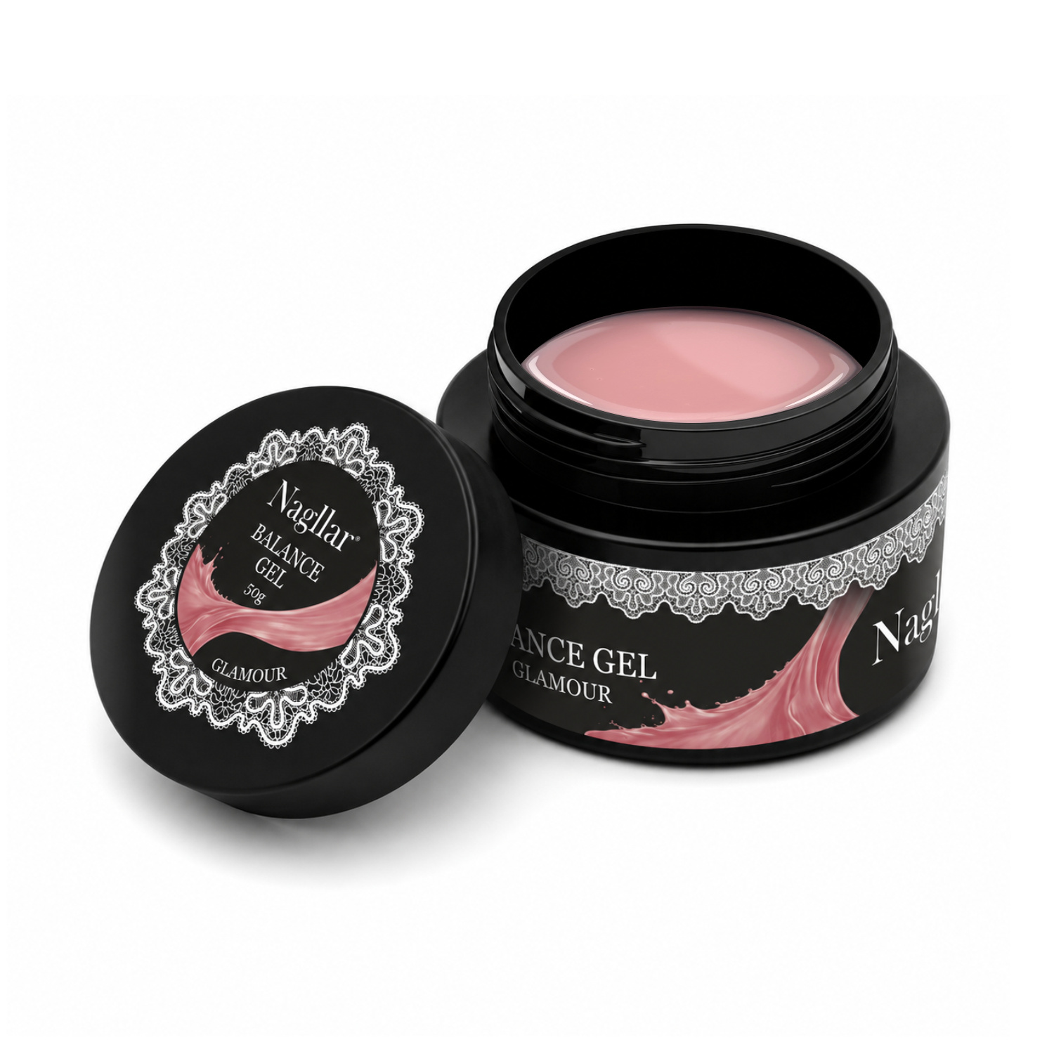 Balance Gel Glamour to samopoziomujący żel budujący UV/LED w pudrowo różowym odcieniu. Służy do budowy, przedłużania i wyrównywania płytki, a jego stonowany kolor sprawdza się w stylizacjach wymagających eleganckich, wyciszonych tonów.
