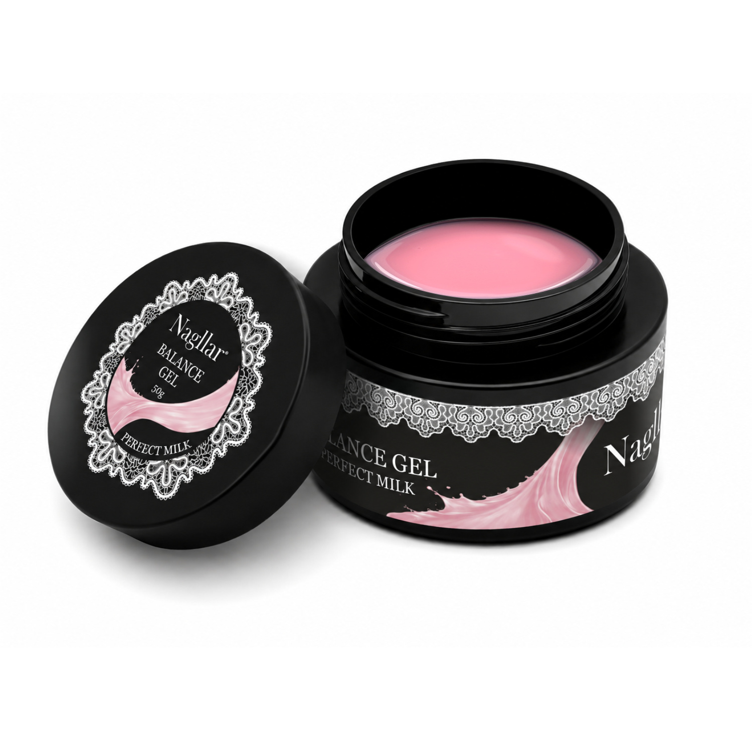 Balance Gel Perfect Milk to samopoziomujący żel budujący UV/LED w średnim, wyrazistym odcieniu różu. Buduje, przedłuża i wyrównuje płytkę, a jednocześnie daje intensywniejszy różowy kolor z dobrym kryciem.